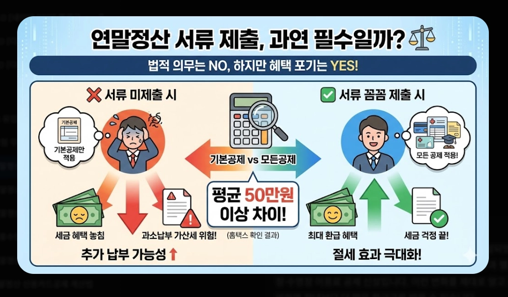 2026 연말정산 환급금 조회 완벽 가이드. 13월의 월급 받는 법