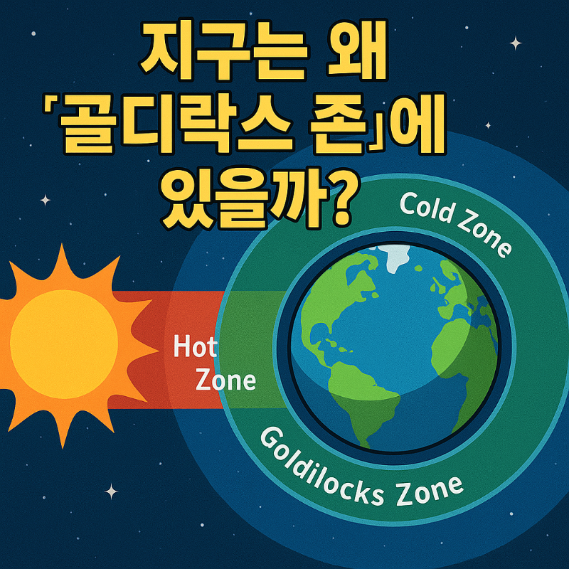 지구는 왜 &lsquo;골디락스 존&rsquo;에 있을까? 인포그래픽