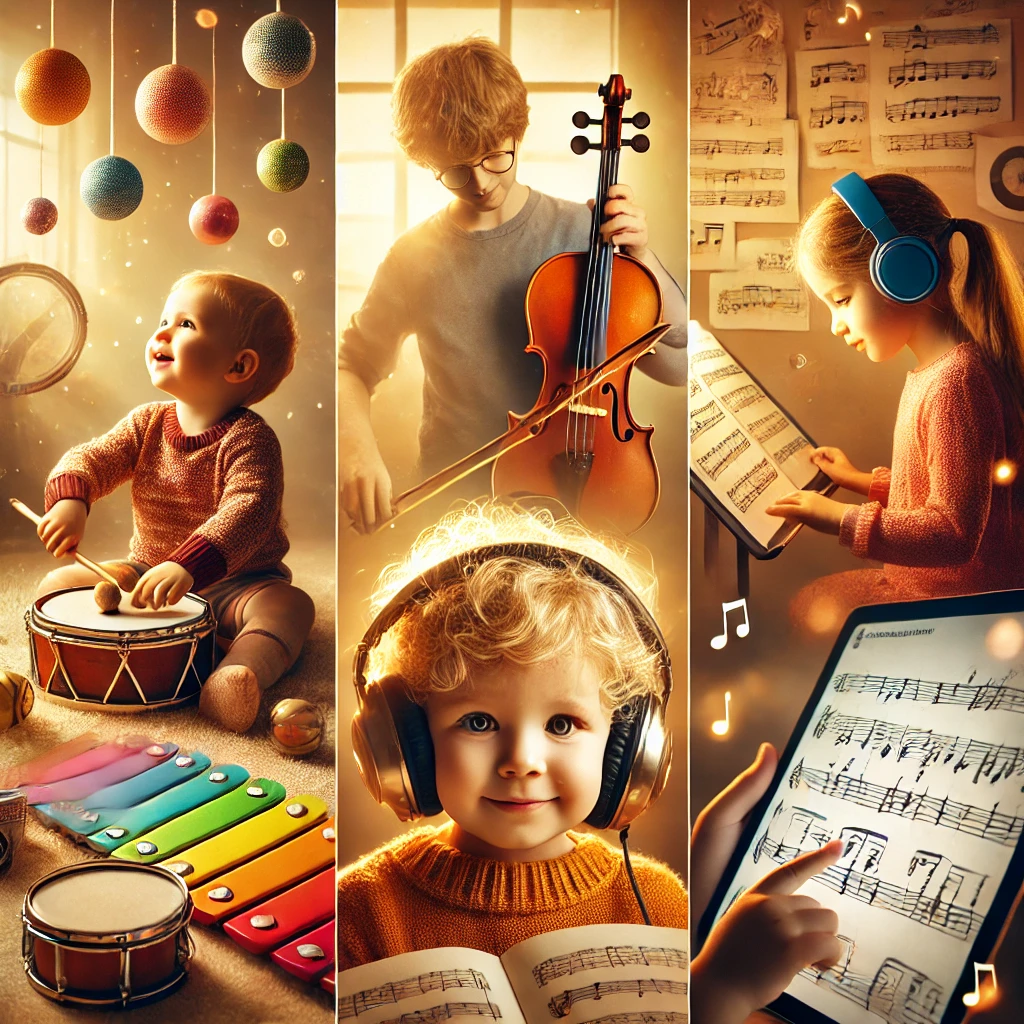 음악 교육이 아동 두뇌 발달에 미치는 영향: 유아부터 중등까지의 단계별 분석