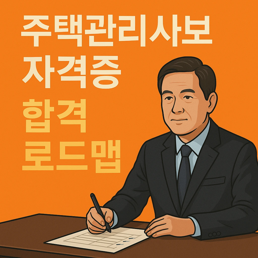 주택관리사보 자격증 취득하여 주택관리사가 되자