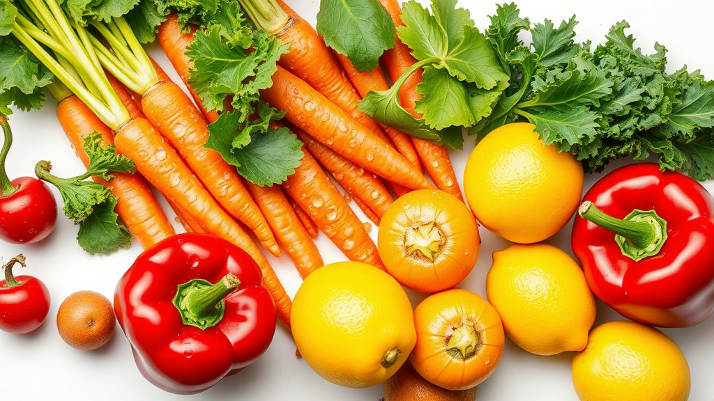 면역력 향상을 위한 야채와 과일