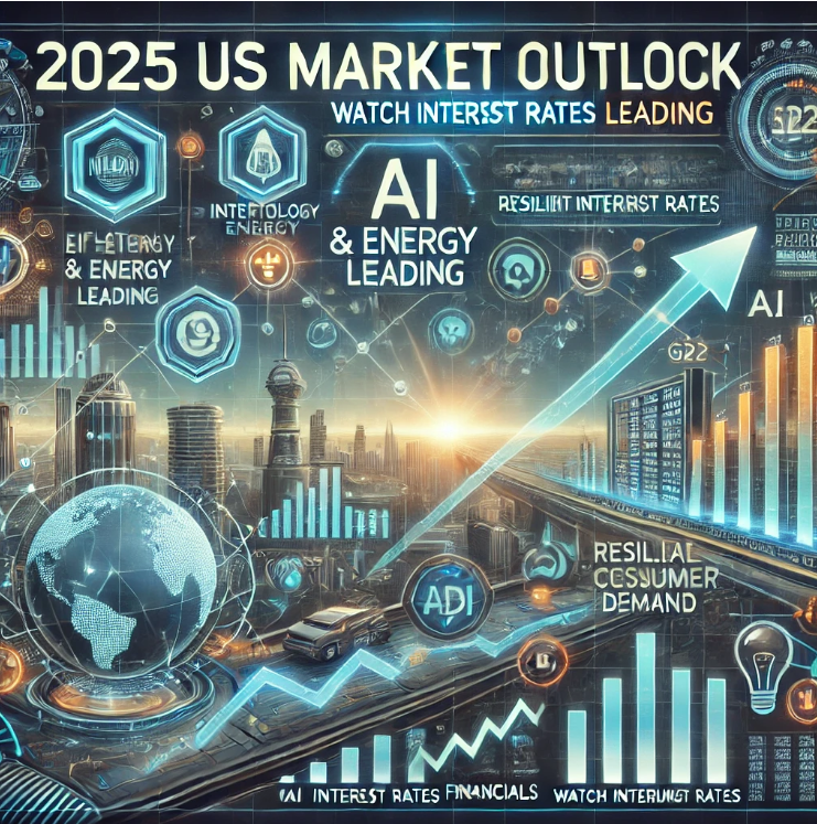 2025년 미국증시 전망 분석 (경제지표, 섹터, 흐름)