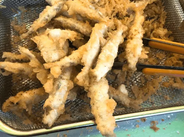 인제 빙어 튀김