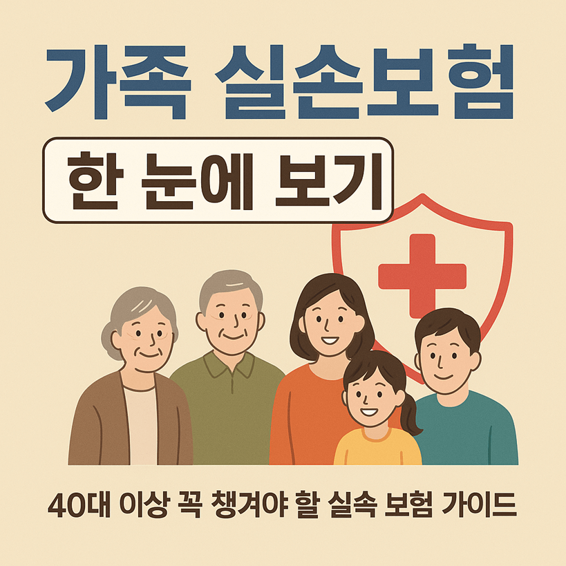 가족 실손보험 준비하는 방법