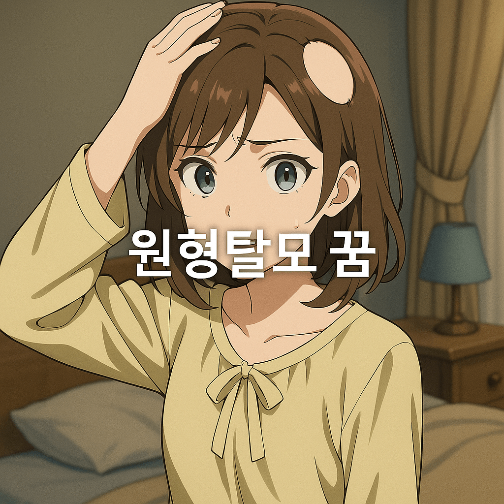 원형탈모 꿈
