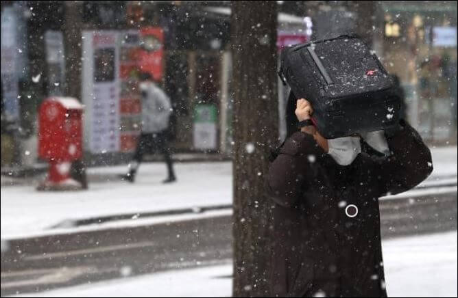 서울&middot;경기&middot;인천 적설량