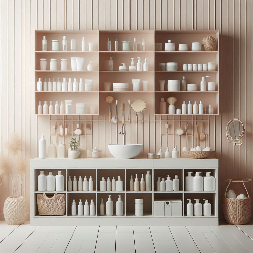 피부,체형관리 샵 배경