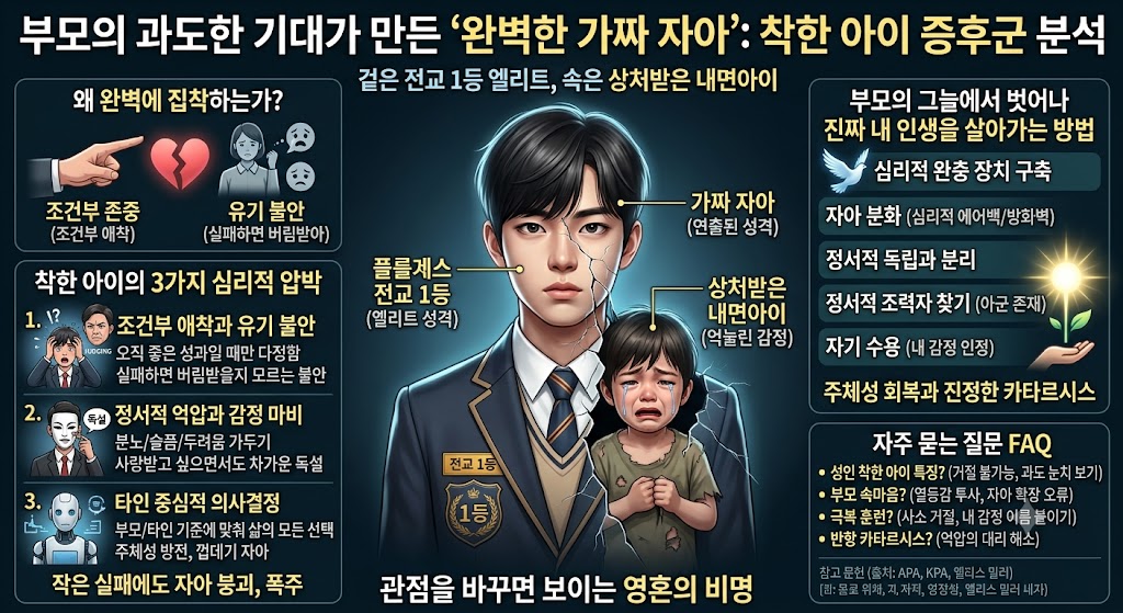 착한아이 증후군 분석 관련 이미지