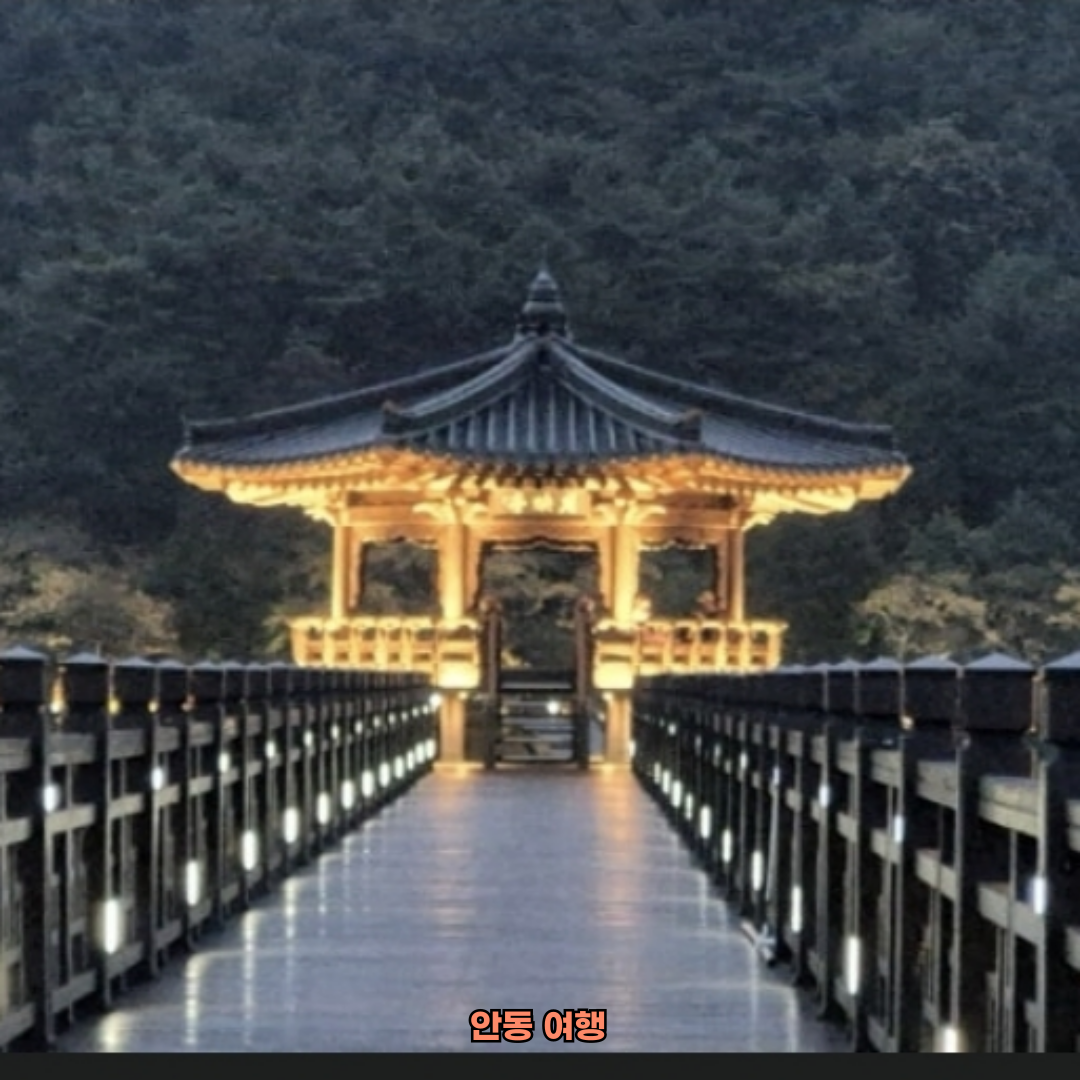 대구 출발 안동 당일치기 여행