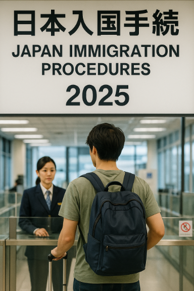 일본 입국 절차 관련 이미지