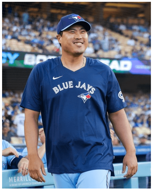 페이스북 야구선수 류현진 사진 이미지입니다.