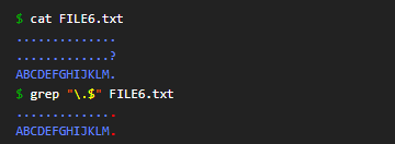 리눅스-정규식-grep