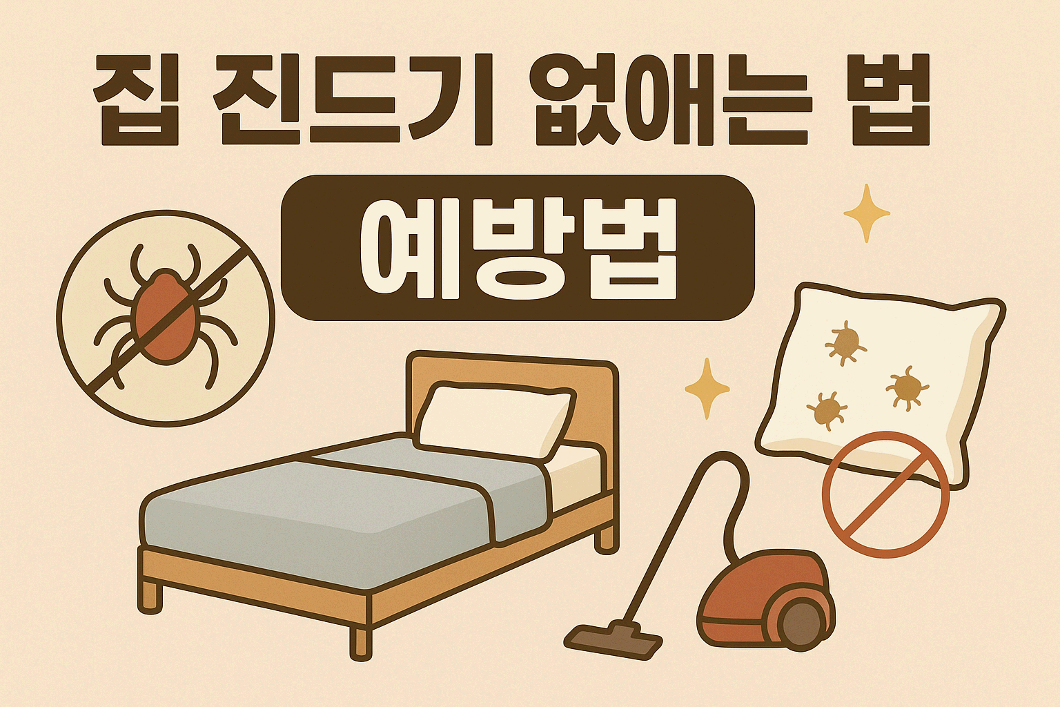 집진드기 박멸!!