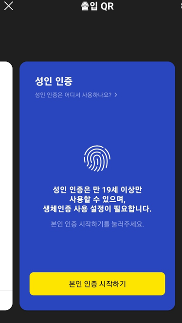 카카오톡 모바일 신분증