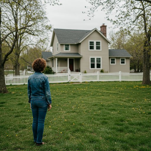 집 구경하는 모습