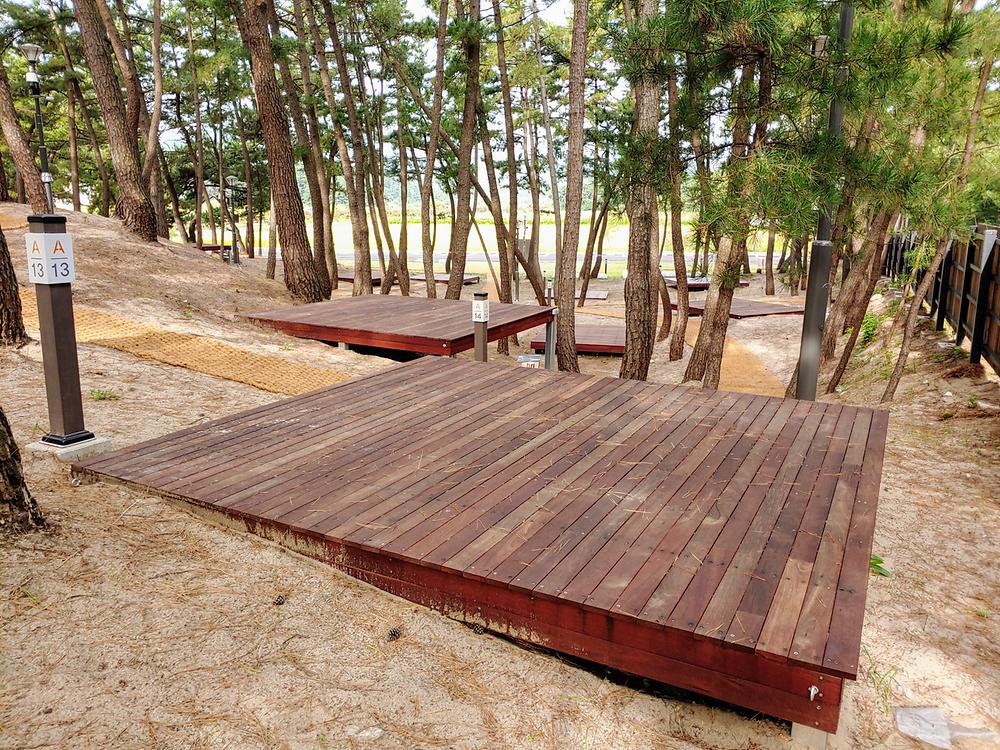 강원도 삼척 맹방비치캠핑장 소개