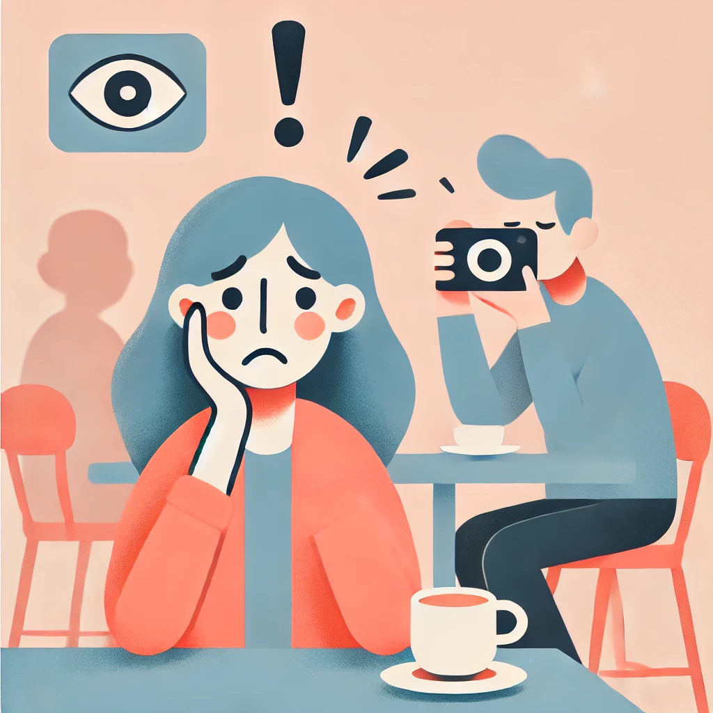 카페에서 찍힌 얼굴 초상권에 대한 관련 이미지