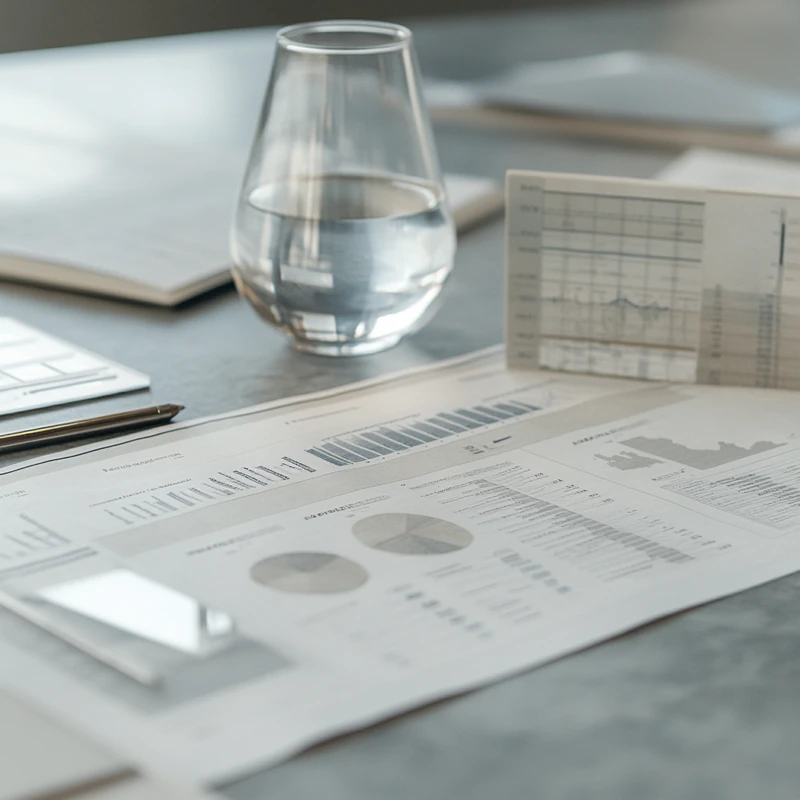 다양한 자산 클래스로 구성된 포트폴리오 다각화 차트는 안정성과 리스크 감소를 목표로 장기 투자자에게 적합한 전략을 제시합니다. 이 차트는 전문적인 투자 관리의 중요성을 부각합니다.