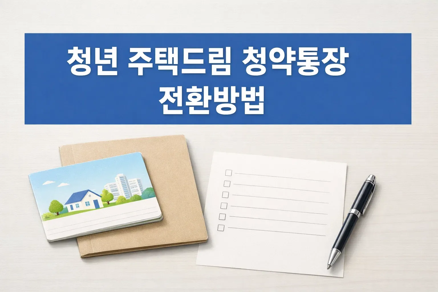 청년 주택드림 청약통장 전환방법의 기본 흐름과 준비 체크포인트를 한눈에 이해할 수 있도록 구성한 대표 썸네일 이미지