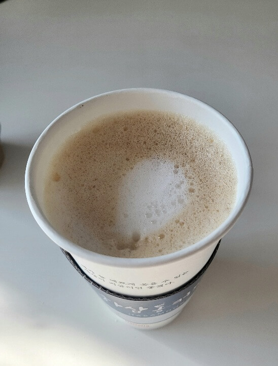 하삼동 바닐라라떼 헤이즐넛 라떼