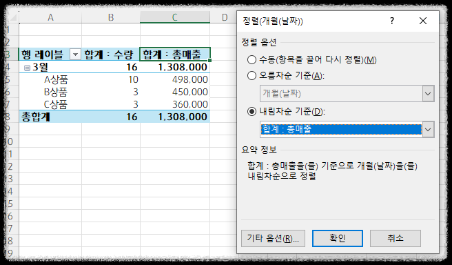 온라인 쇼핑몰 매출 분석 엑셀 피벗 테이블로 주문내역 정리를 한번에~ 데이터 월별 주간별 분기별 연별 상품별 채널별 매출