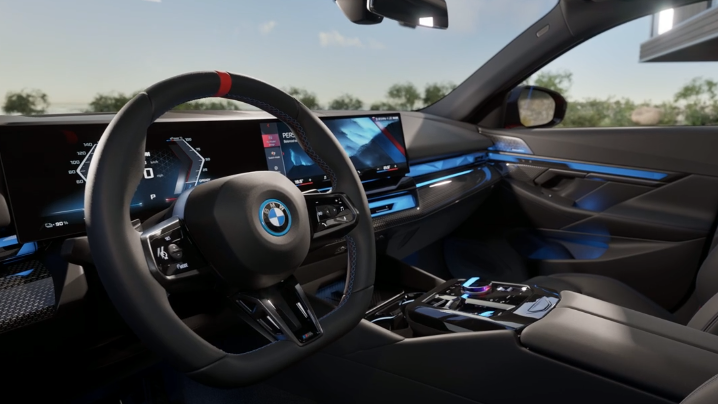 BMW i5 M60 xDrive 인테리어