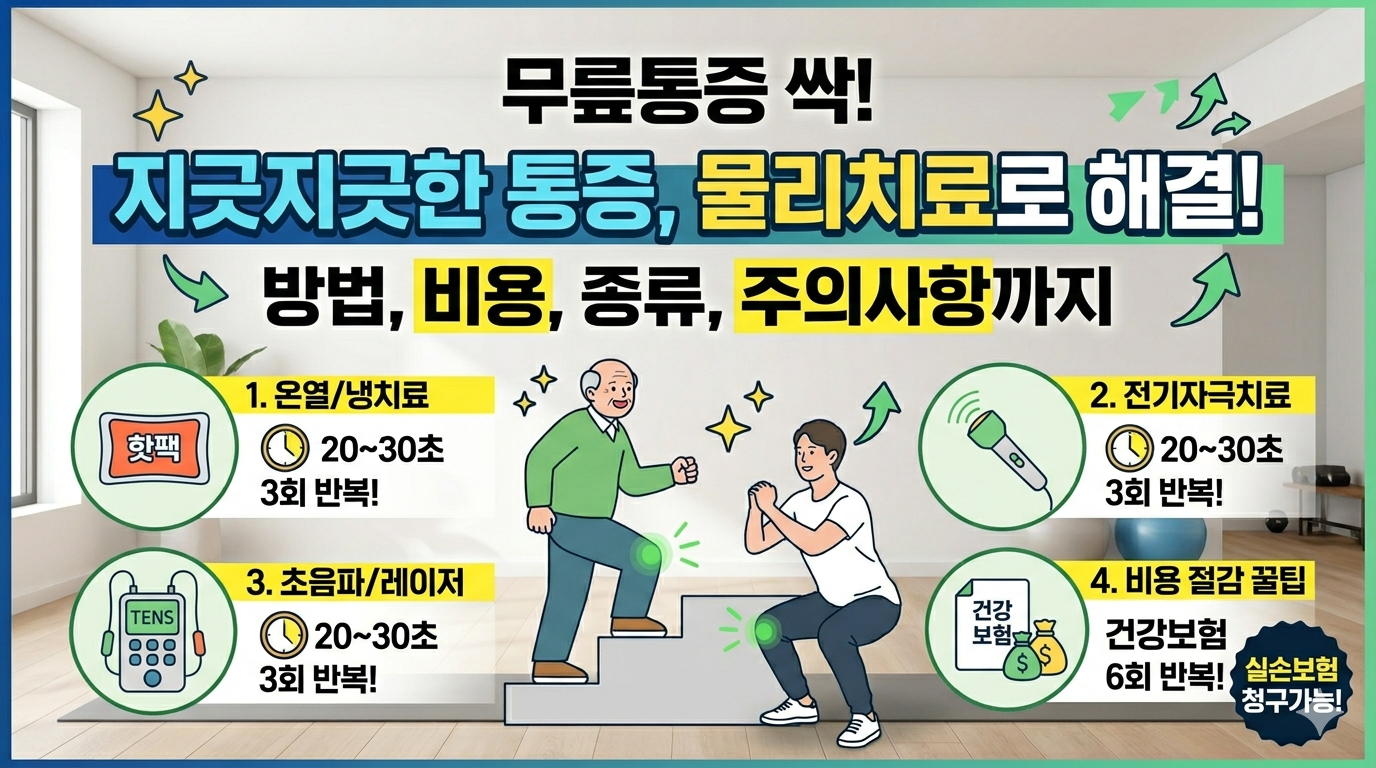 무릎통증 물리치료