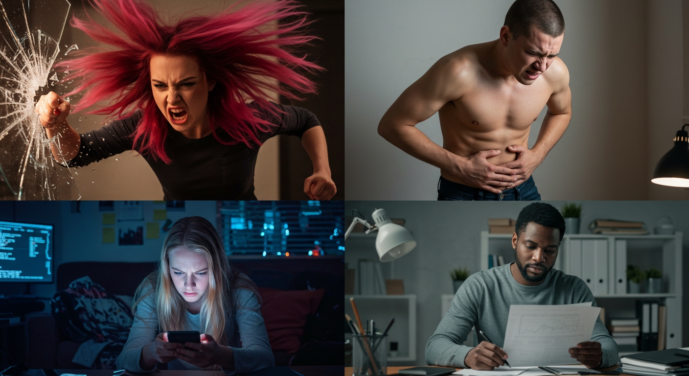 스트레스 반응 유형과 대처법