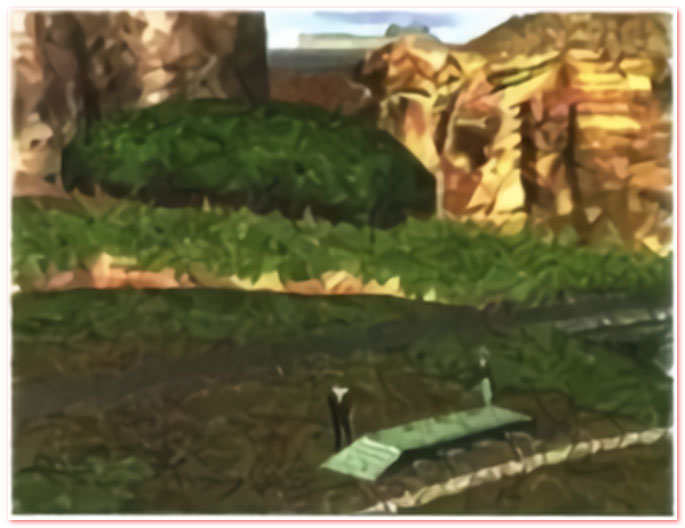 앞에 보이는 것이 팀버 숲