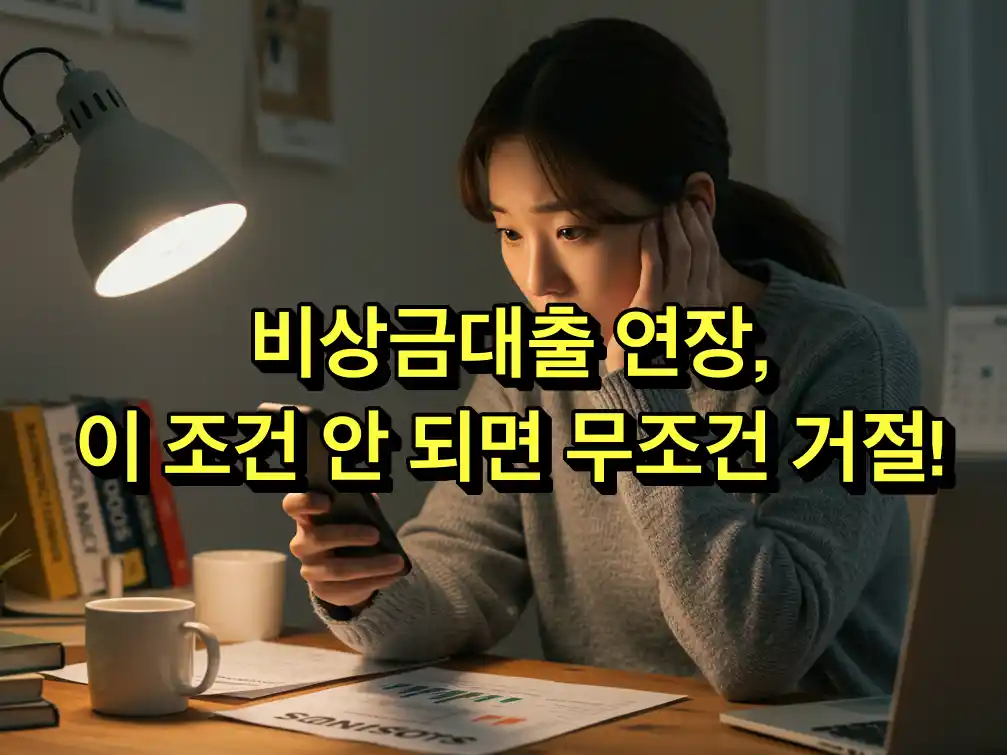 비상금대출 연장
