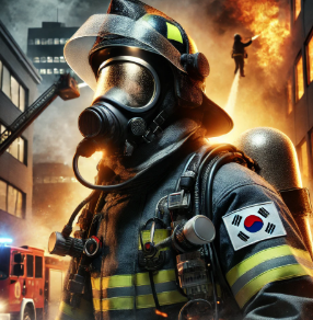 대한민국 소방관 사진