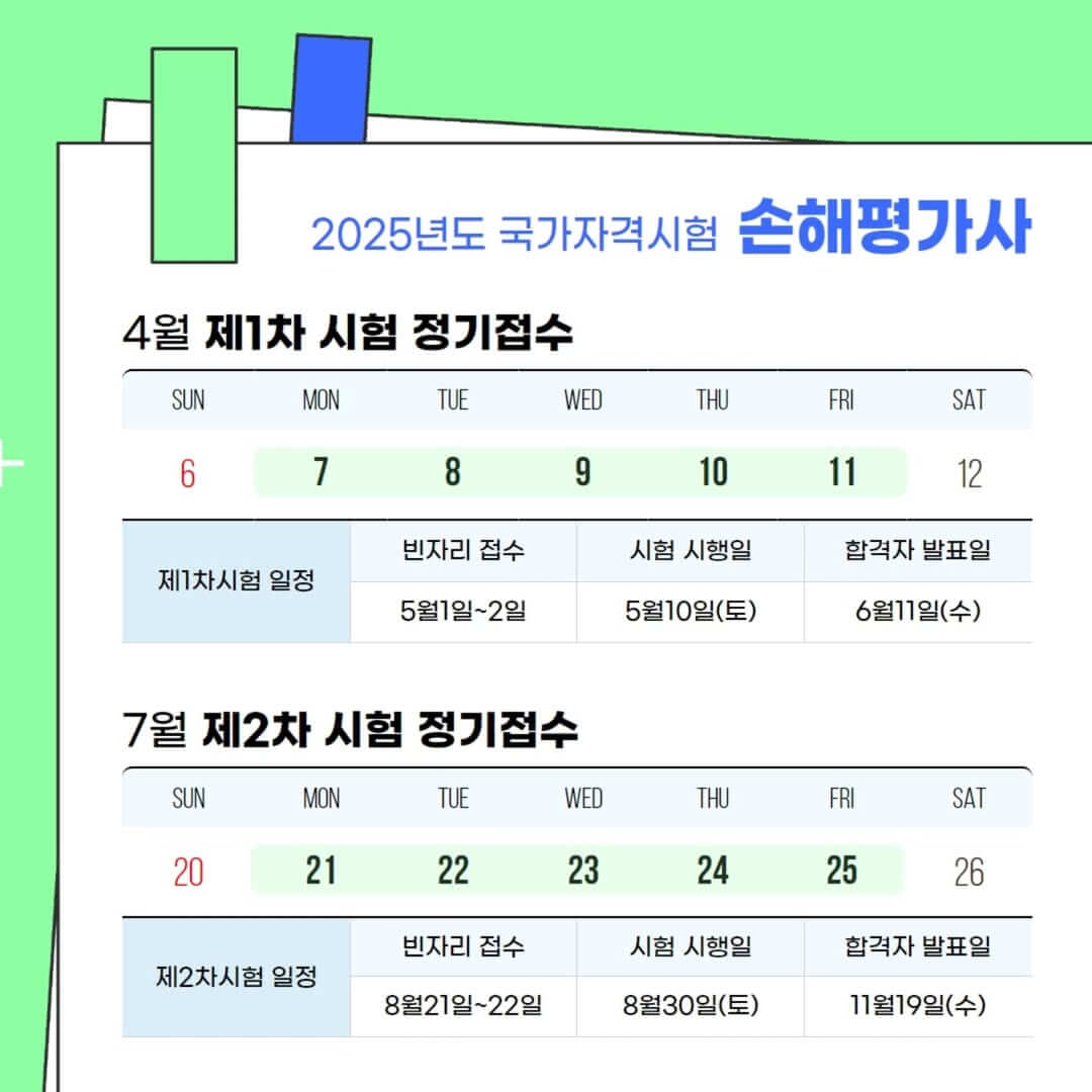 2025년 손해평가사