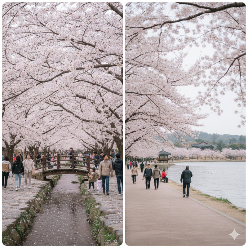 진해 &middot; 경주 ❘ 벚꽃이라는 이름의 여행