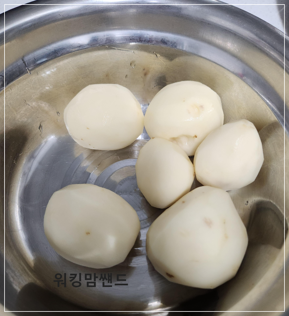 감자-감자깍둑썰기