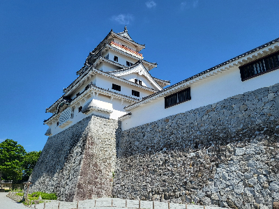 사가 가라츠성 전경사진