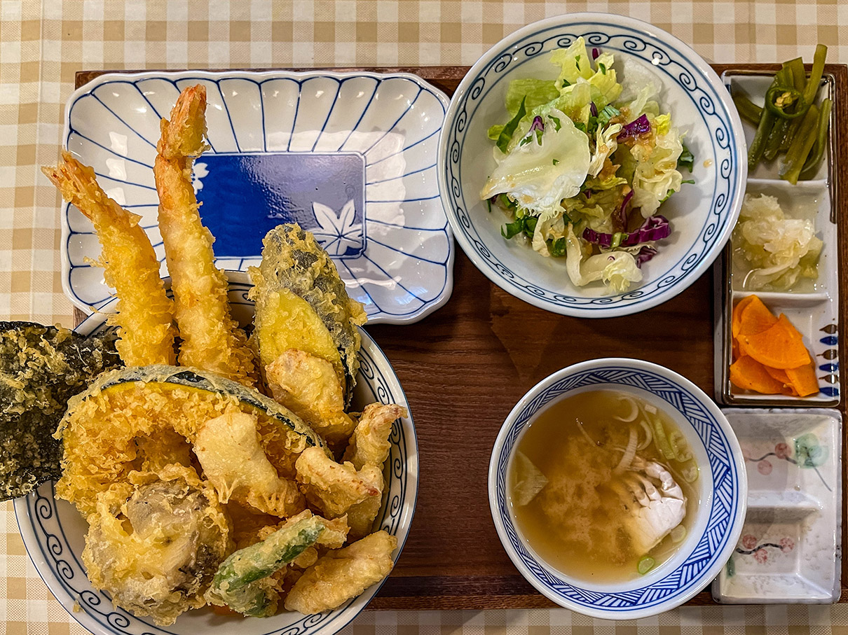 온천천 카페거리 강텐동 부타텐동