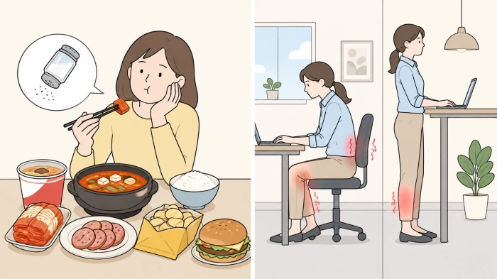 온몸이 붓는 이유