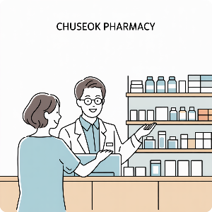 전국 추석 연휴 문 여는 약국 이미지