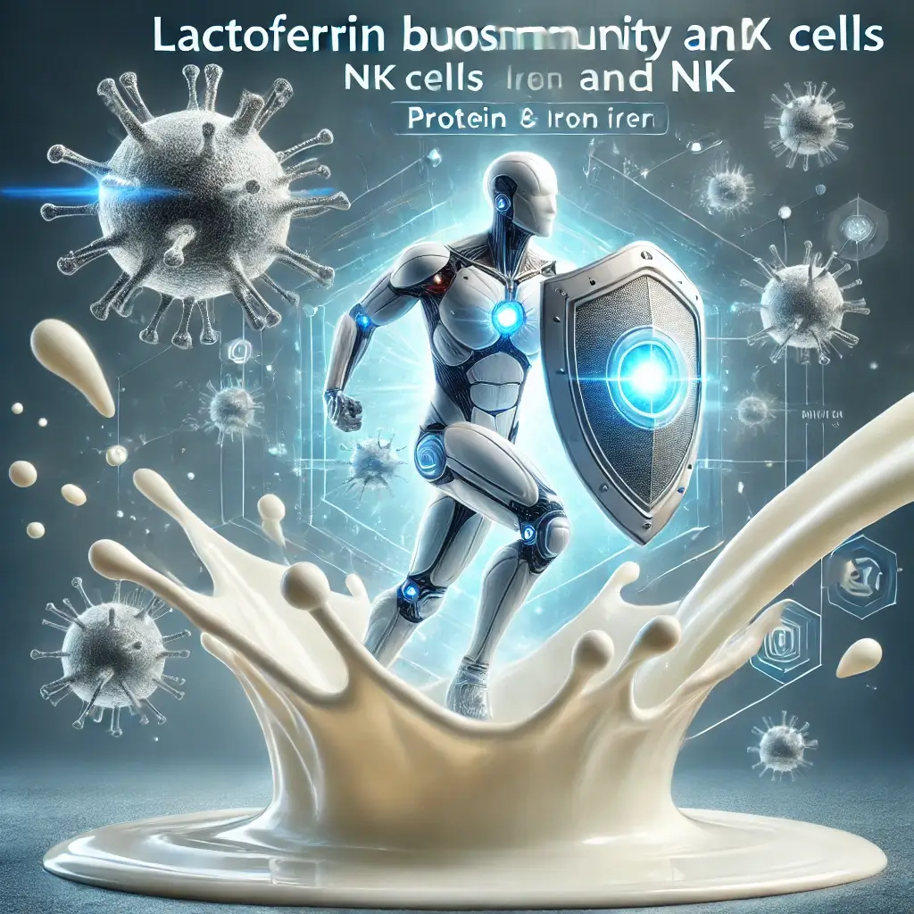 락토페린의 항바이러스 작용과 면역력 향상 비결