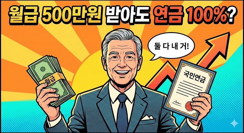월급과 연급 동시 수령