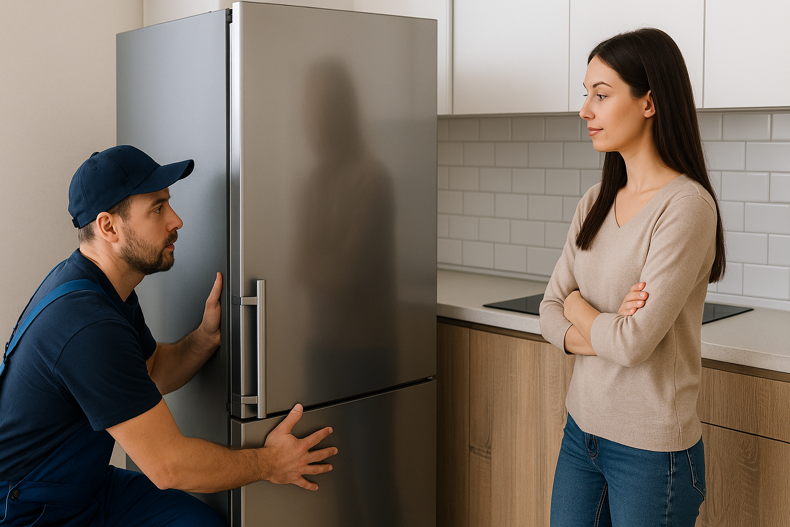 렌탈 서비스를 누리는 여성