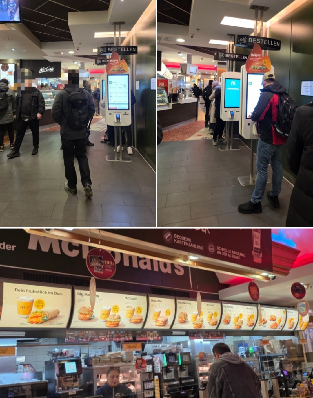 프랑크푸르트 중앙역 맥도날드