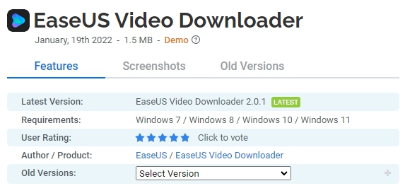 EaseUS-Video-Downloader