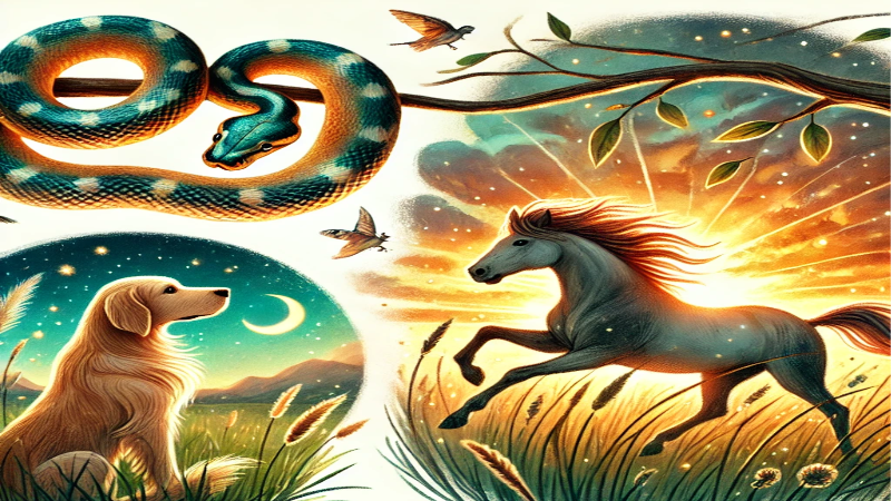 무료 꿈 해몽 풀이 100가지 동물