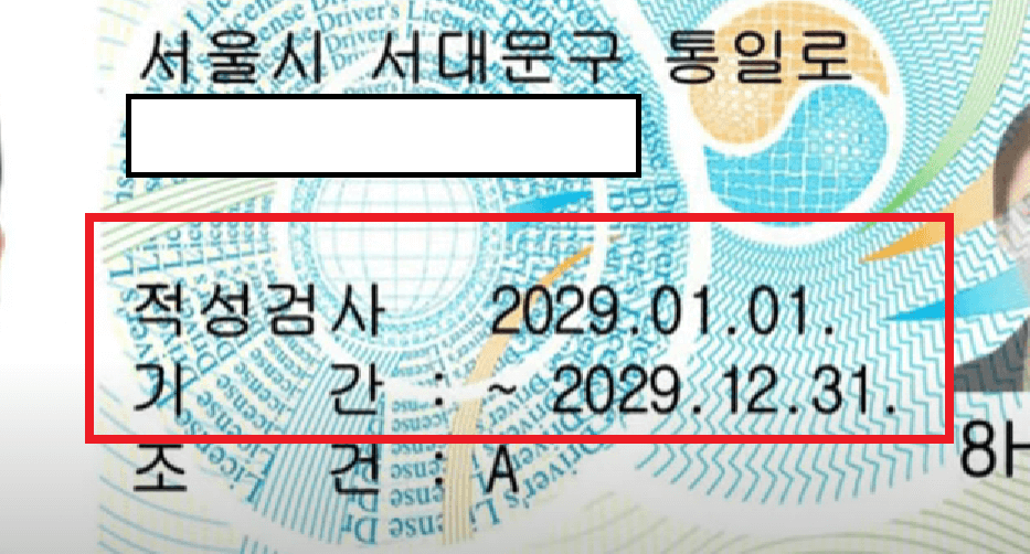 운전면허증 갱신 준비물, 과태료