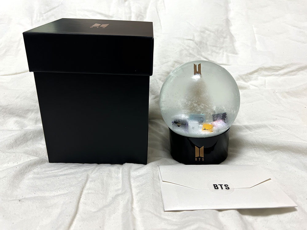 BTS 아미멤버십 머치박스 #10 스노우볼 구성