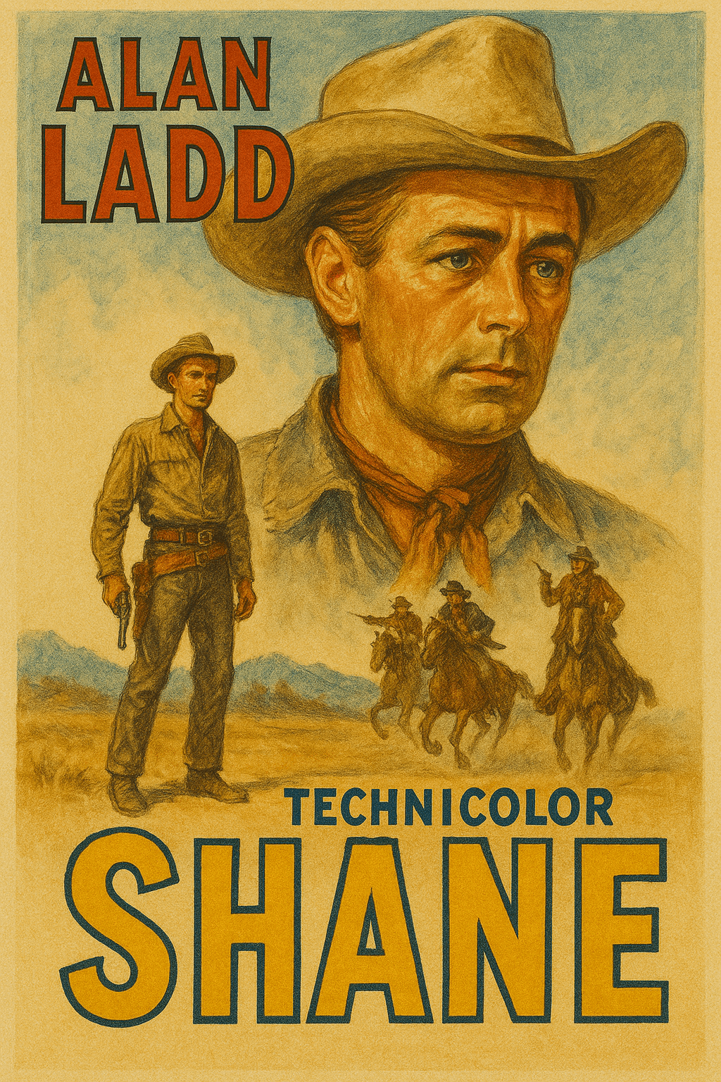 셰인 영화포스터