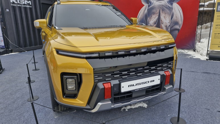 국내최초 KGM 전기 픽업 성능 분석 (모터, 배터리, 출력)