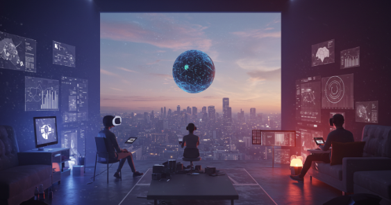 메타버스 관련 사진