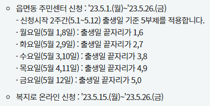 2023 청년내일저축계좌 지원대상, 신청방법